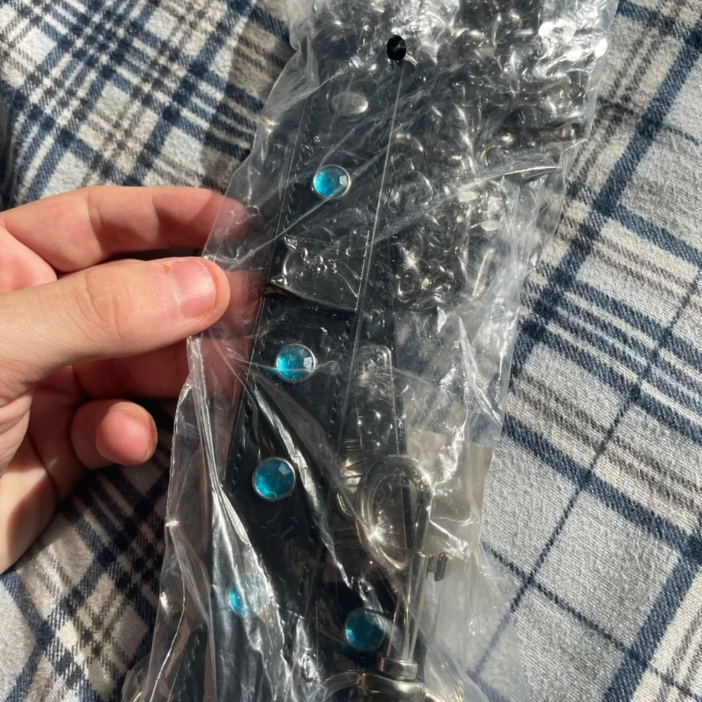Ripndip Black and Silver Men's Chain Bag Accessory